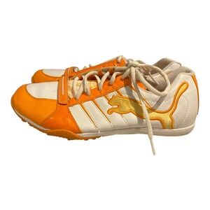 Puma Women's Sneakers in Orange and White